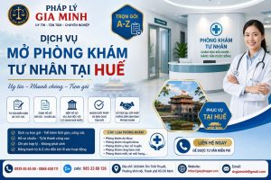 Dịch vụ mở phòng khám tư nhân tại Huế