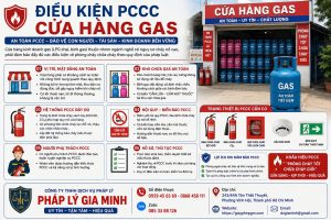 Điều kiện PCCC cửa hàng gas