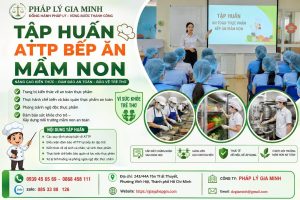 Tập huấn ATTP bếp ăn mầm non