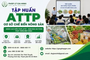 Tập huấn ATTP cơ sở chế biến nông sản