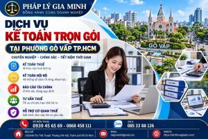Dịch vụ kế toán trọn gói tại phường Gò Vấp TP.HCM