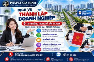 Dịch vụ thành lập doanh nghiệp tại phường Trung Mỹ Tây TP.HCM